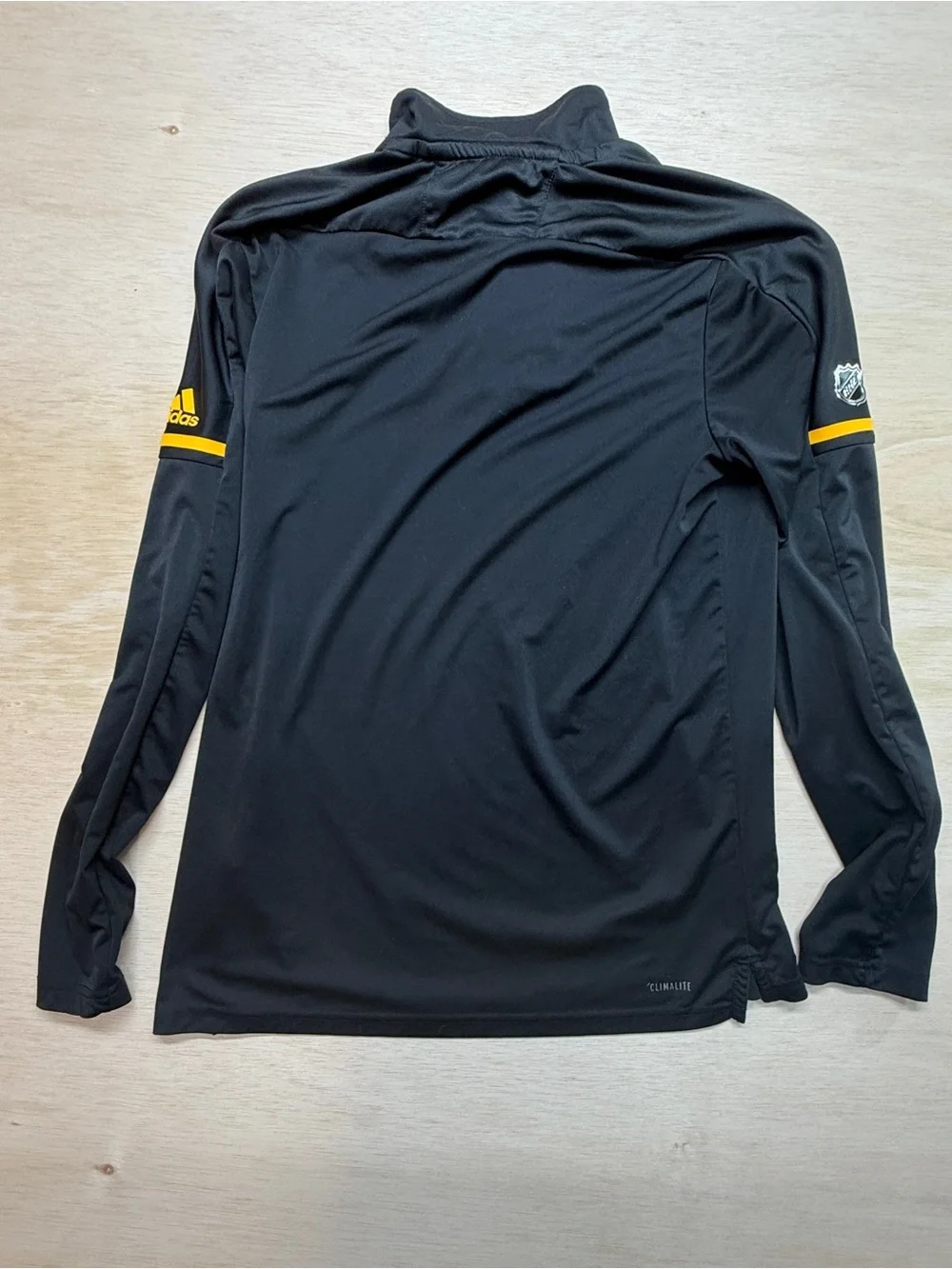 adidas Pittsburgh Penguins NHL 1/4 Zip Lightweight Pullover Jacket